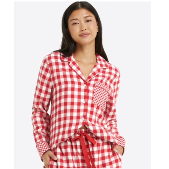 Draper James x Land’s End Other - Draper James & Land’s End Red and White Flannel Pajama Set. Lg/XL Petite.